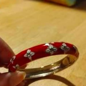 5/$20 Red Bangle Style Bracelet